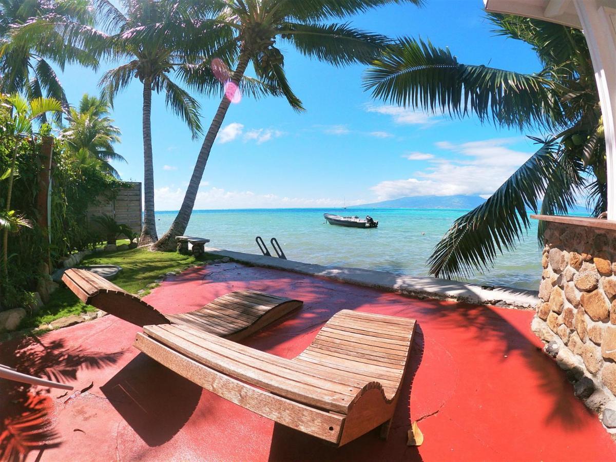 Moorea - Bungalow Chez Papou Afareaitu Luaran gambar